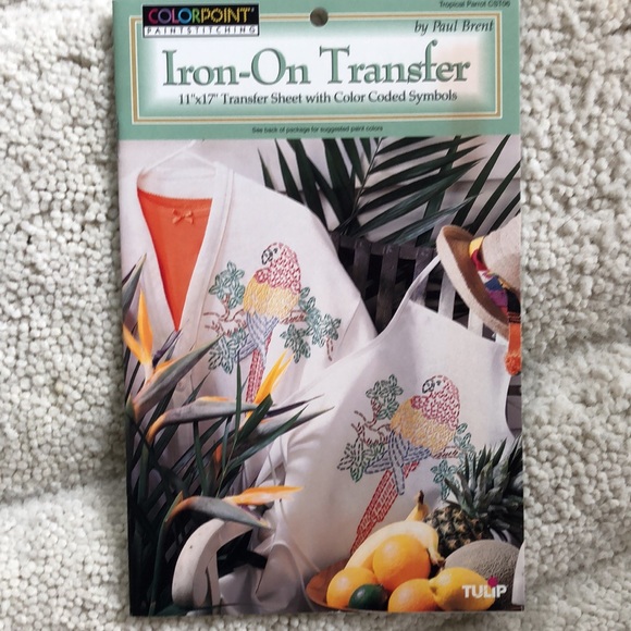 3 NWT fun sets of iron fabric designs for decorate - Picture 10 of 12